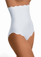Shaping briefs, microfiber, for tight clothes, very high waist